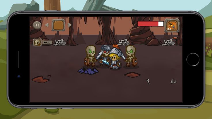 Heroes Quest: Dungeons War游戏截图