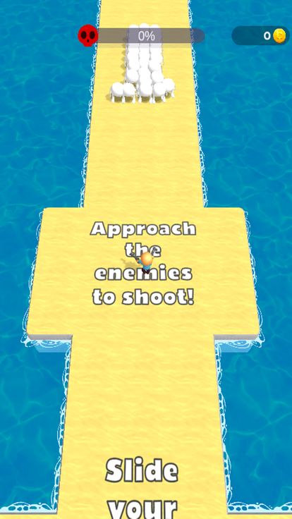 Gun Shooter Bullet Rush 3D游戏截图