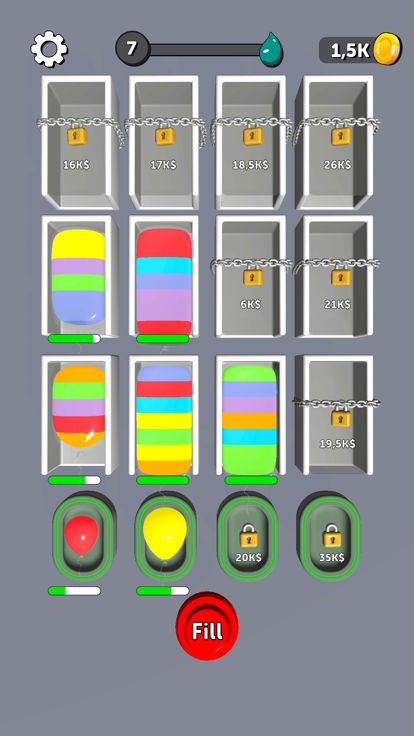 Colorfluid Sorts游戏截图