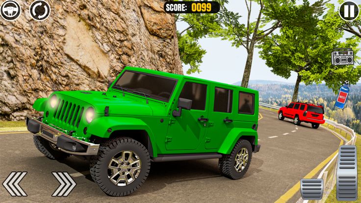 Offroad Jeep Car Driving Games游戏截图