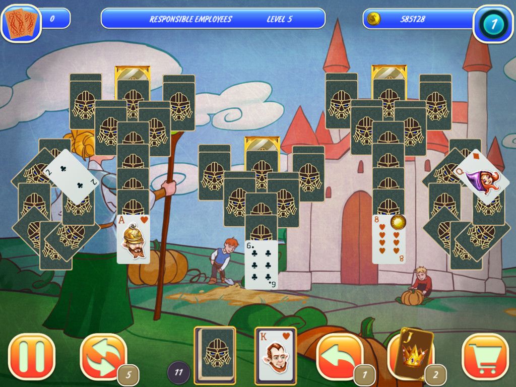 Gnomes Solitaire游戏截图