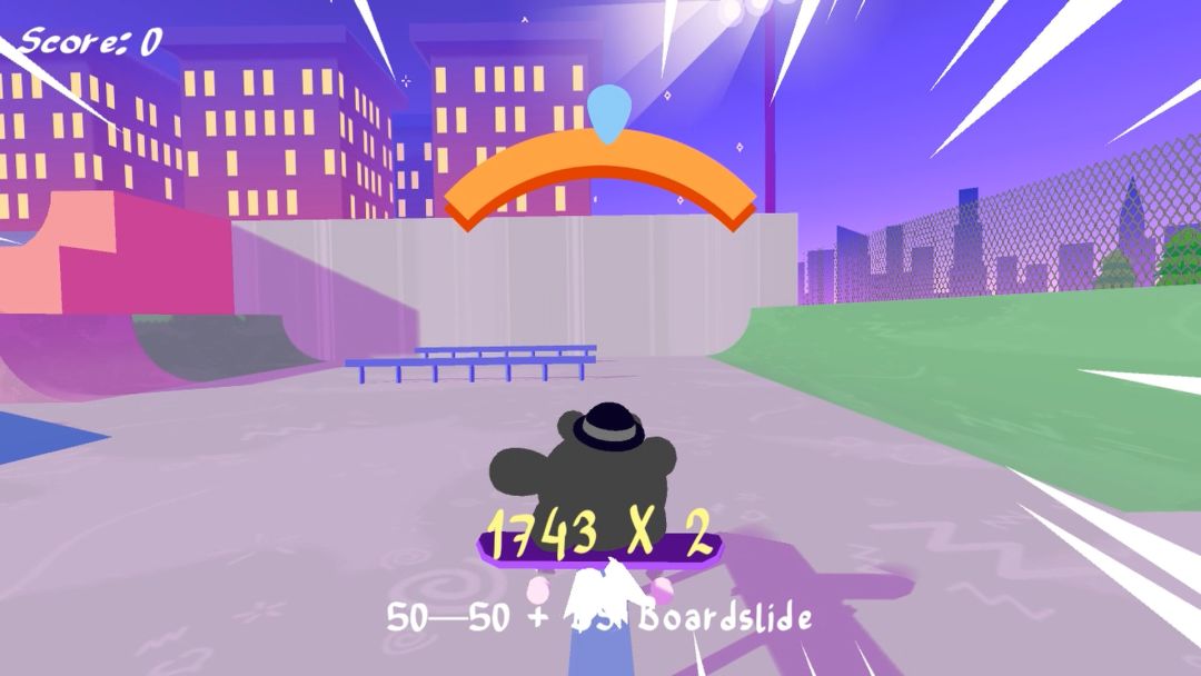 Olliefrog Toad Skater游戏截图