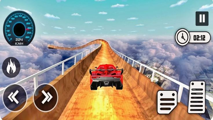 美佳 坡道 普拉多 汽车 特技游戏截图