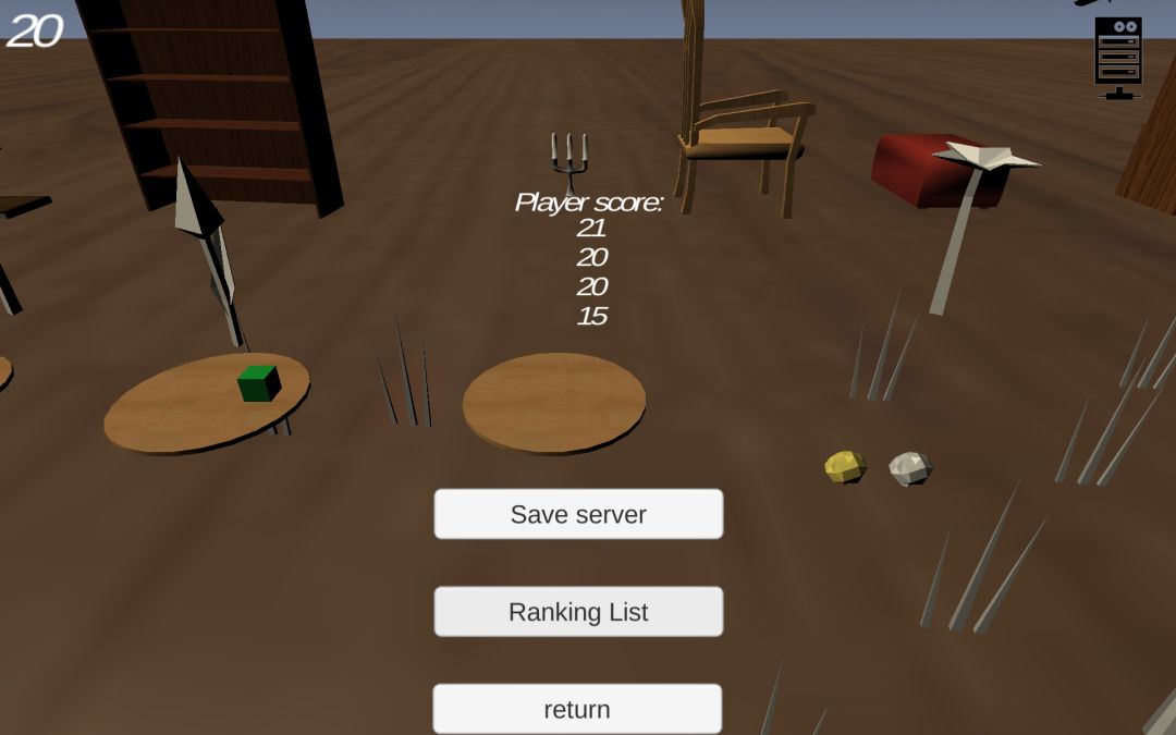 方块跳一跳游戏截图