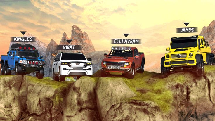 Mountain Climb 4x4 Jeep Game游戏截图