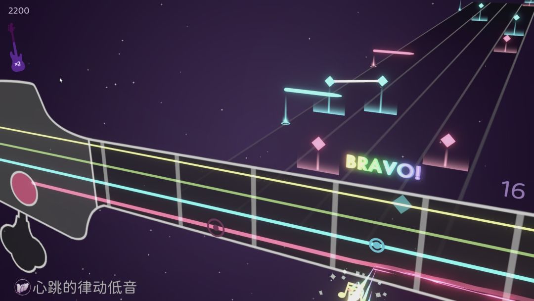 白键上的协奏曲:贝斯英雄游戏截图