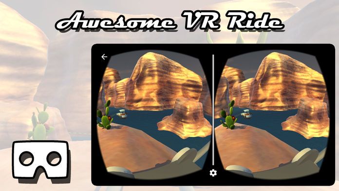 VR Canyon RollerCoaster Ride游戏截图