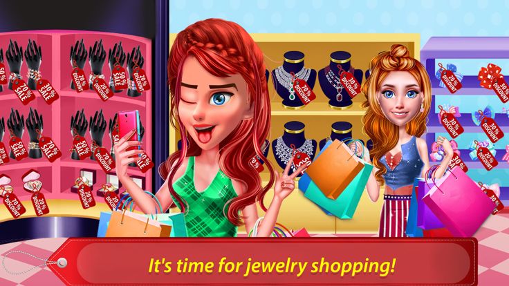 School Girl Sale Day Adventure游戏截图