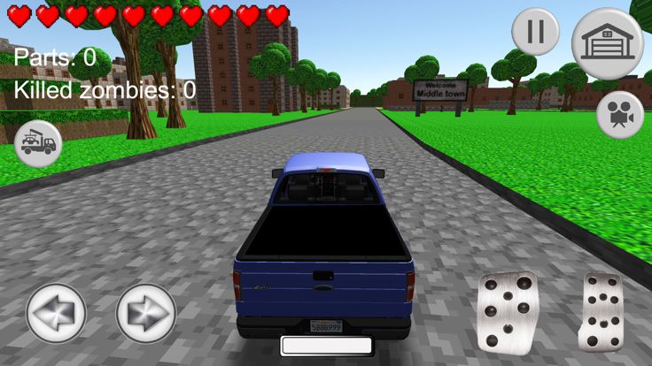 Blocky City: infected zone游戏截图