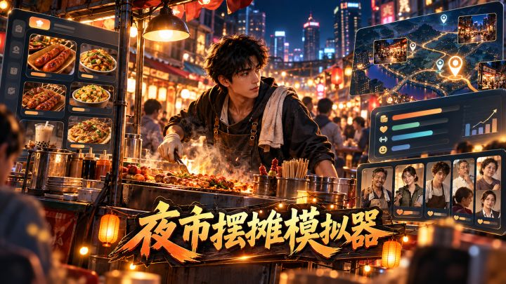 夜市摆摊模拟器 封面