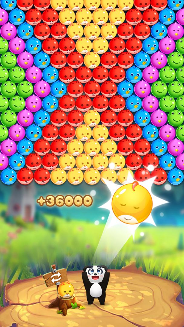 宠物泡泡龙游戏截图