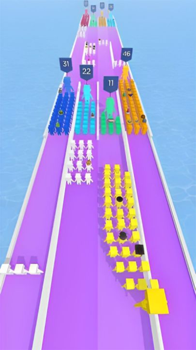 Crowd Hero Run Army Evolution游戏截图