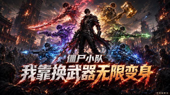 僵尸小队：我靠换武器无限变身 截图