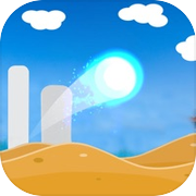 沙丘跳跃的球车手