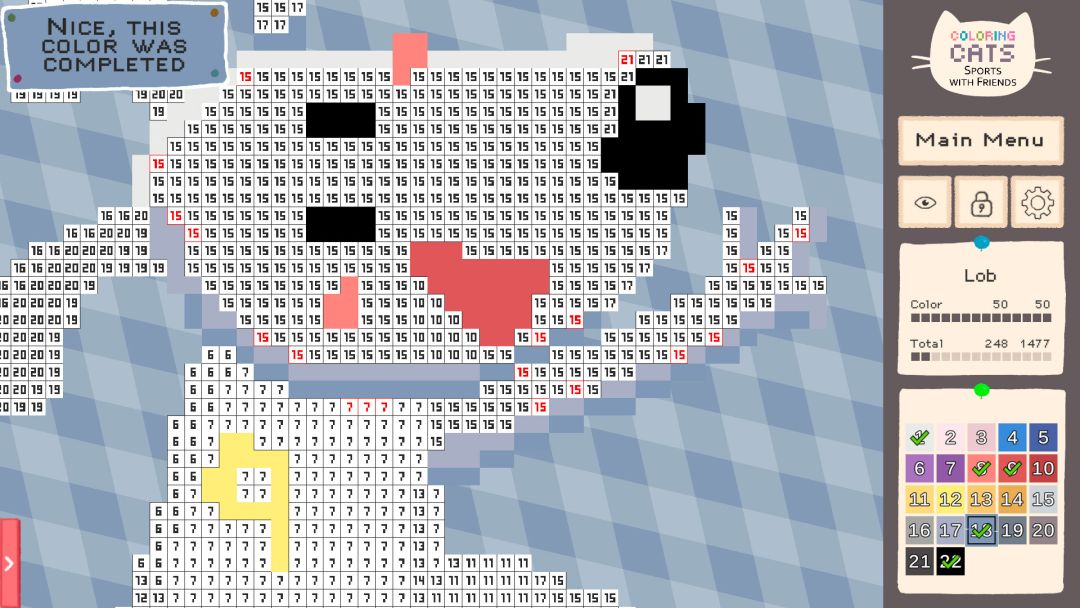 Coloring Cats: Sports With Friends游戏截图