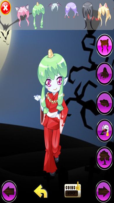 AAAAH可怕的万圣节公主彩妆时尚沙龙为我装扮游戏免费游戏截图