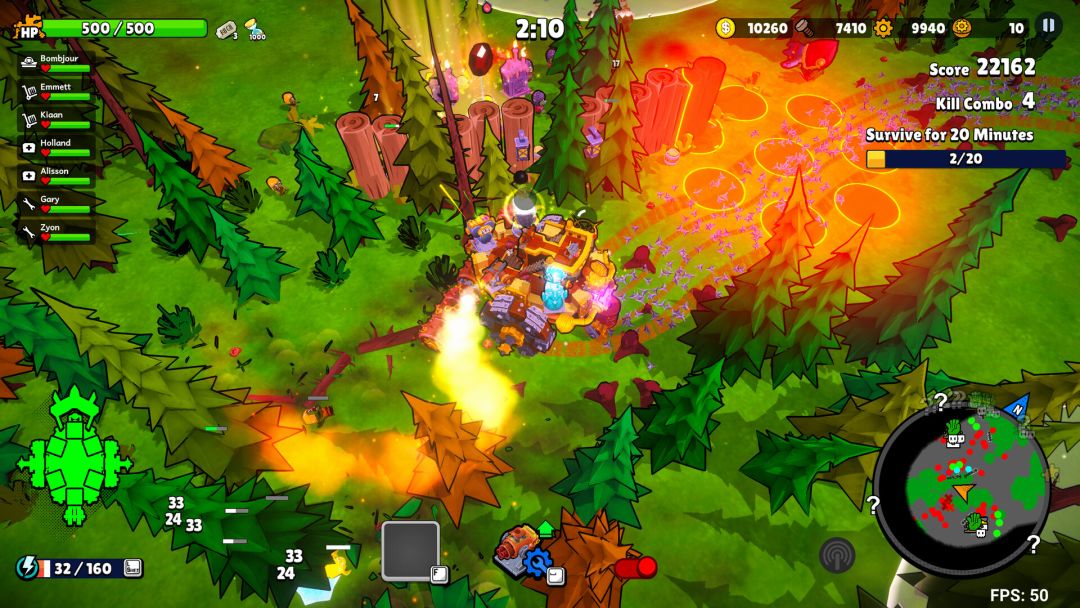 开炮吧方舟 Zombie Rollerz: The Last Ship游戏截图