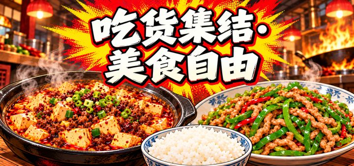 吃货集结·美食自由 封面