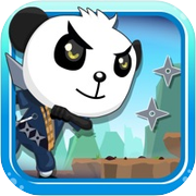 经典飞天忍者跑酷-经典熊猫酷跑逃亡游戏icon