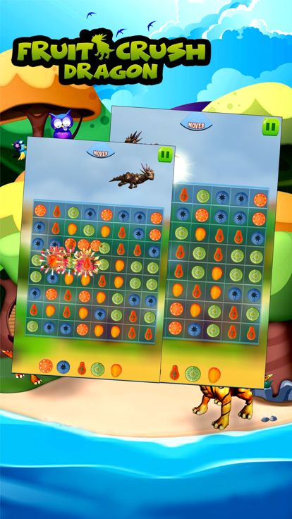 水果粉碎龙游戏截图