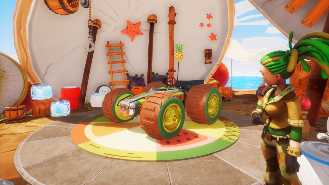 All-Star Fruit Racing游戏截图