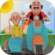 Motu Patlu School Bus Run Gameicon