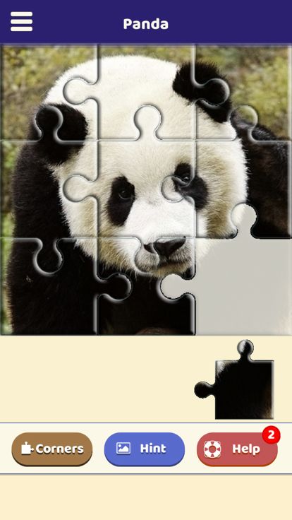 Panda Love Puzzle游戏截图