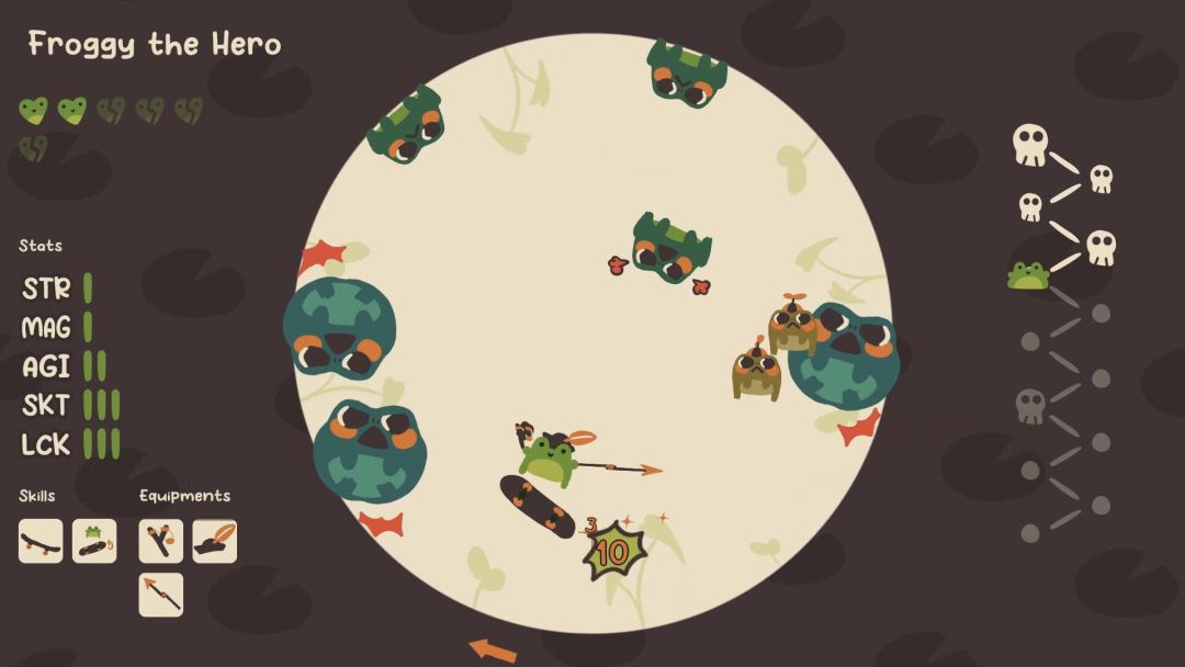 Froggy's Battle游戏截图
