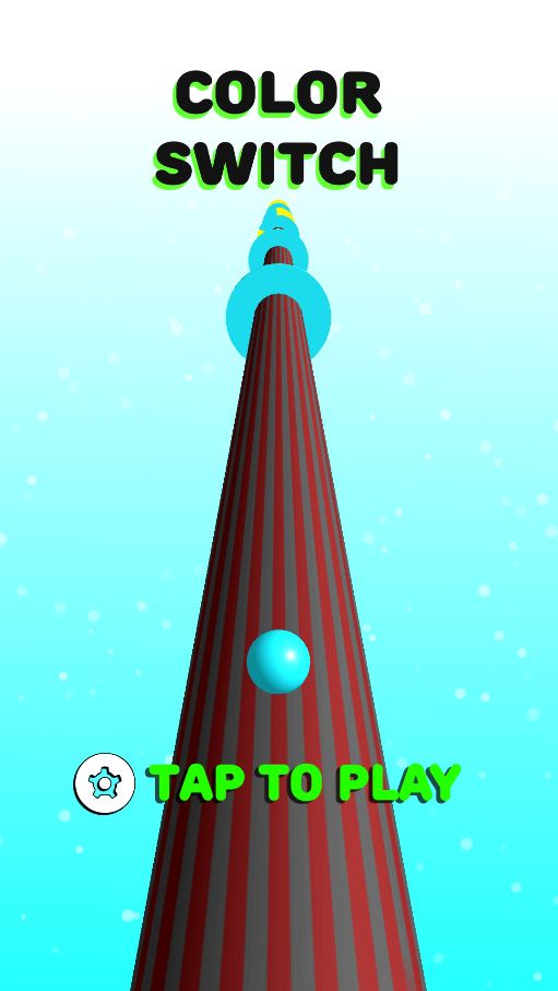 彩色螺旋球游戏截图