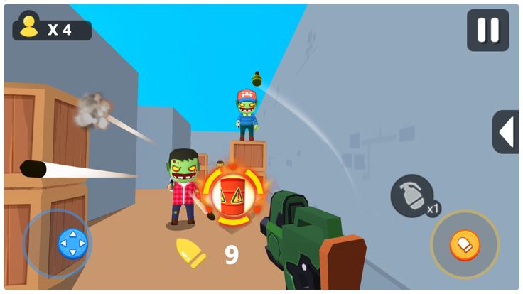 僵尸炸翻天-炸个痛快游戏截图