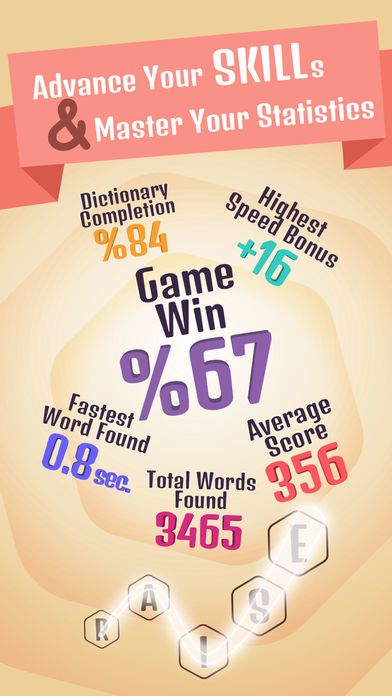 Chain of Letters - Online Word Puzzle游戏截图