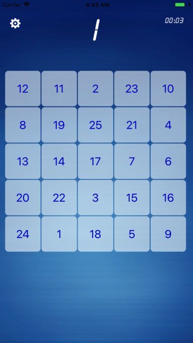 舒尔特方格+ Schulte Grid游戏截图