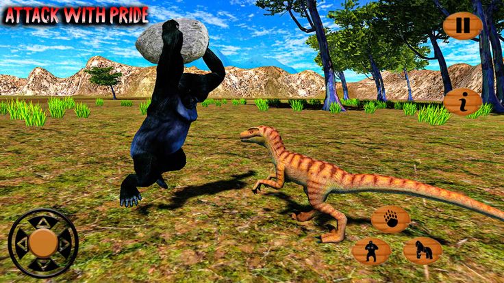 Wild Angry Gorilla Simulator游戏截图