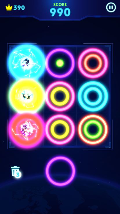 Glow Color Rings游戏截图