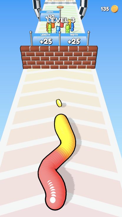 Gummy Worm Go!游戏截图