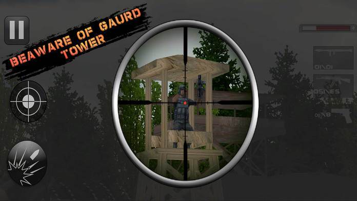 Commando behind war: contract sniper killer pro游戏截图