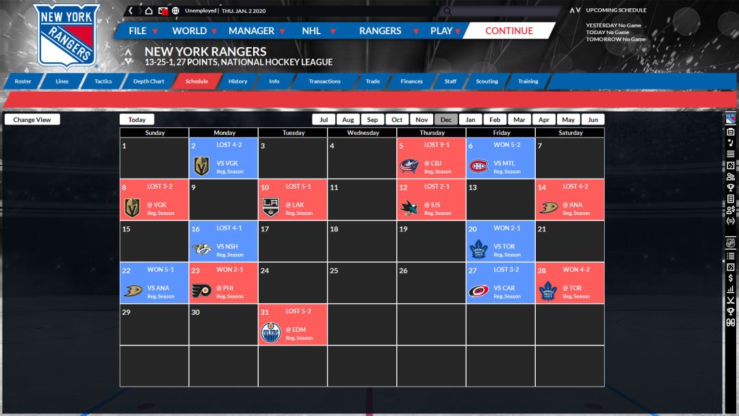 Franchise Hockey Manager 6游戏截图