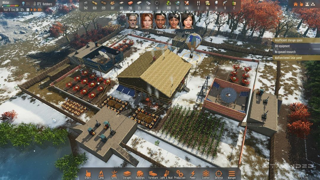 Stranded: Alien Dawn游戏截图