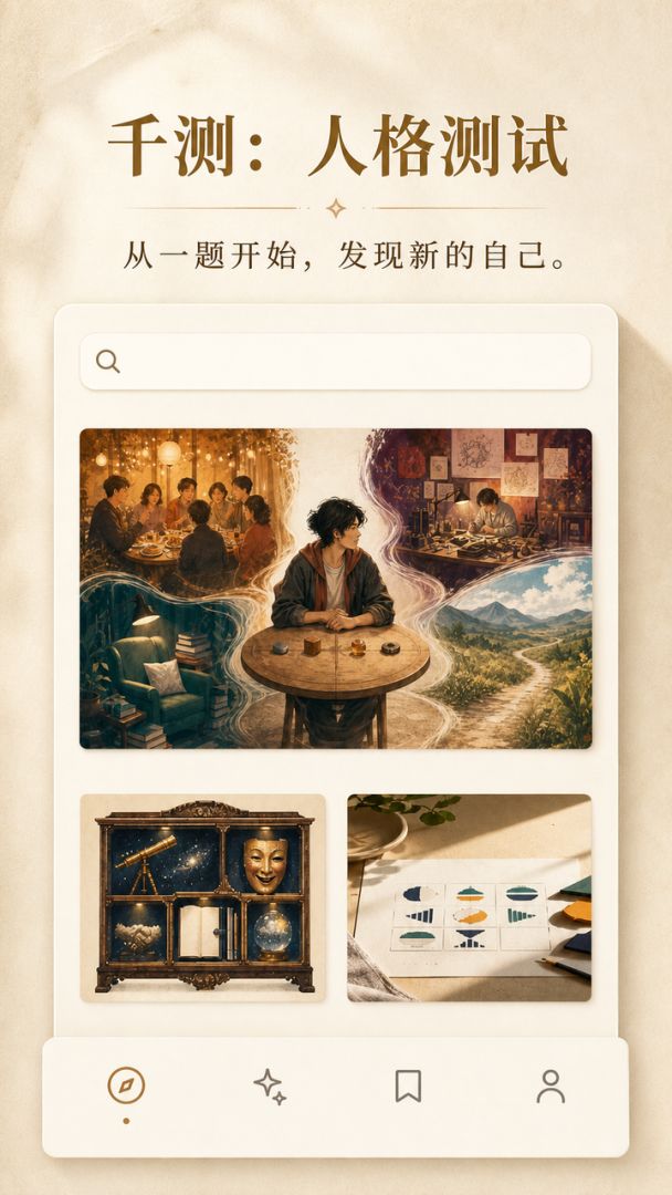 千测:MBTI人格测试游戏截图