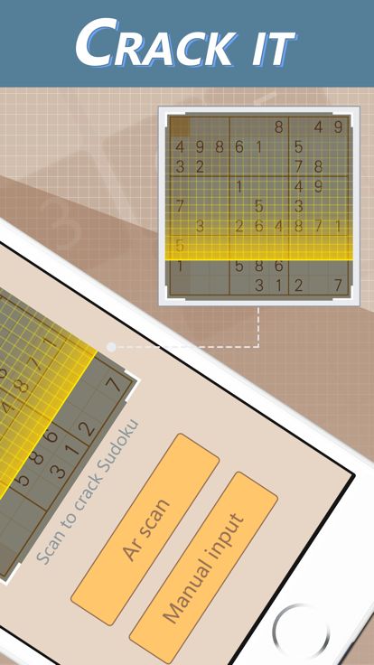 数独帮手 - 拍照自动解数独游戏截图