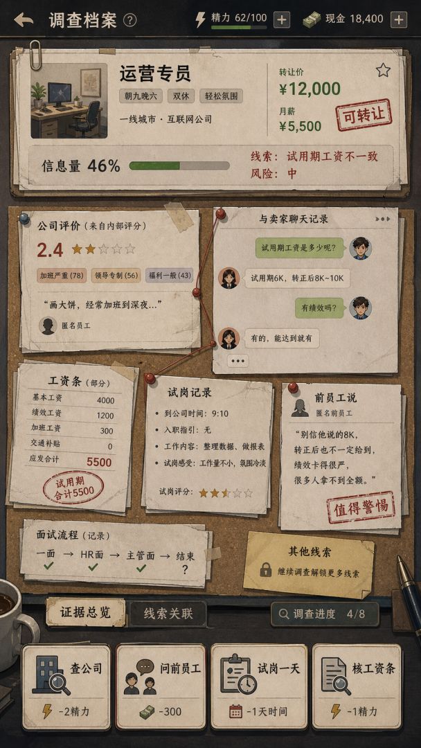 工位倒卖局游戏截图