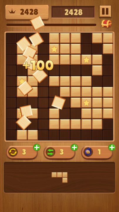 Woodytris: Block Puzzle游戏截图