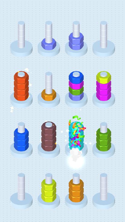 Nuts And Bolts Sort游戏截图
