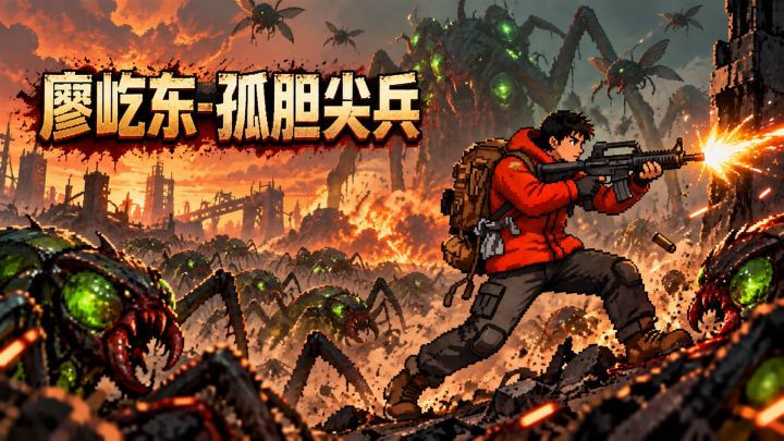廖屹东-孤胆尖兵 封面