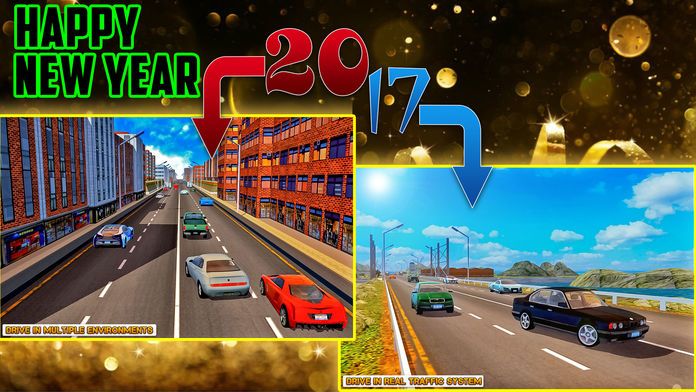 VR Crazy Car Traffic Racing Season2 Pro游戏截图