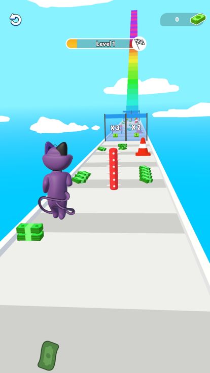 Smiling Critters Money Rush 3D游戏截图
