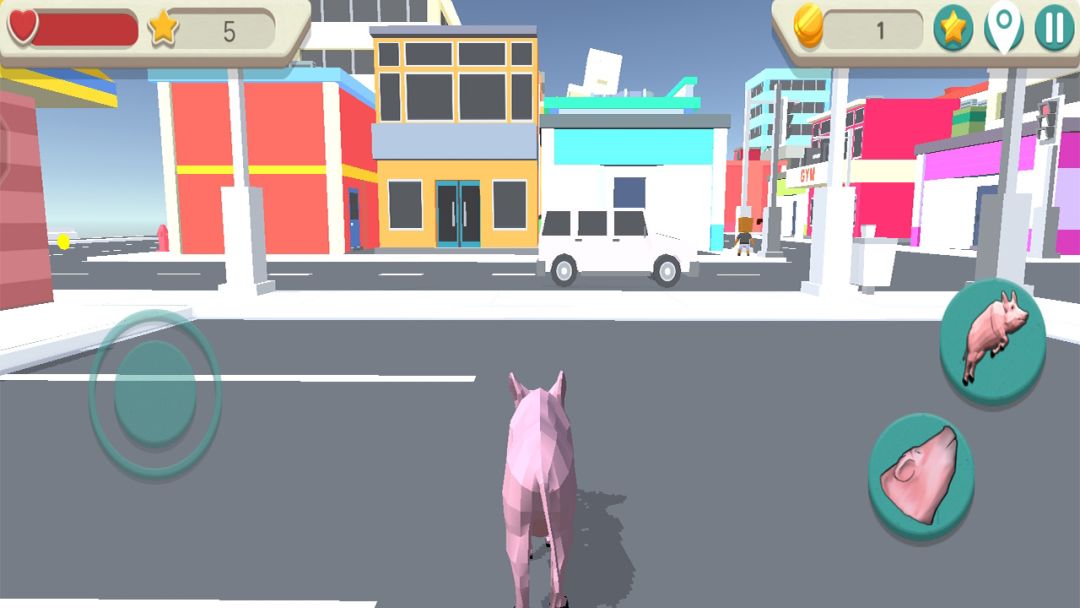 小猪的城市生活游戏截图