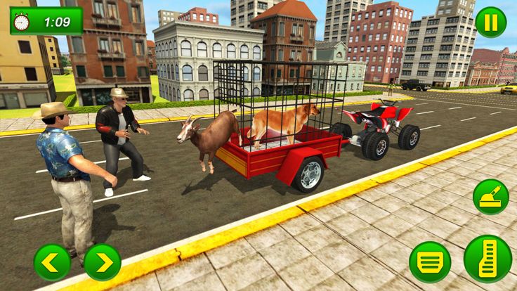 Pet Transport : Atv Dog Game游戏截图