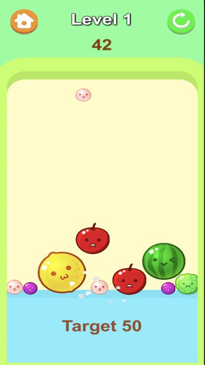 Watermelon Fruits Salad Puzzle游戏截图