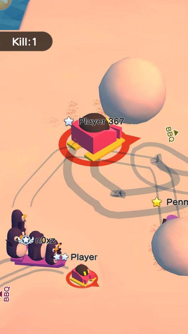 雪球大乱斗游戏截图